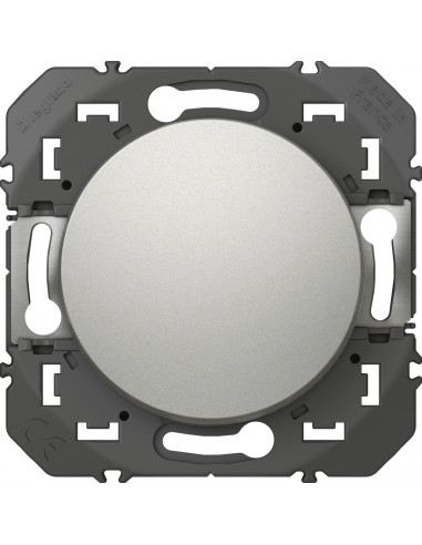 Interrupteur Va-et-Vient Dooxie Aluminium Interrupteur design et robuste en aluminium brossé - Legrand
