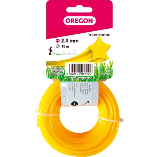 Fil etoile jaune 2 0mm 15m