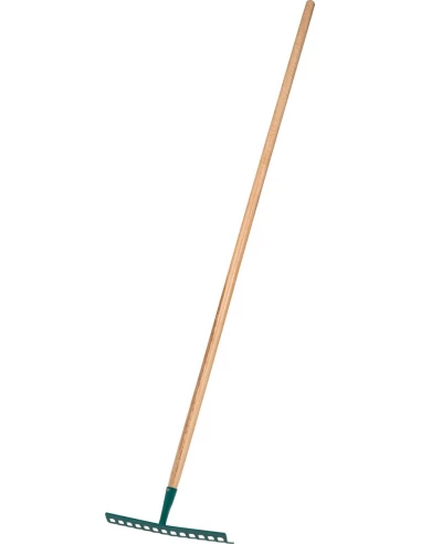 Rateau soudé 16 dents courbées