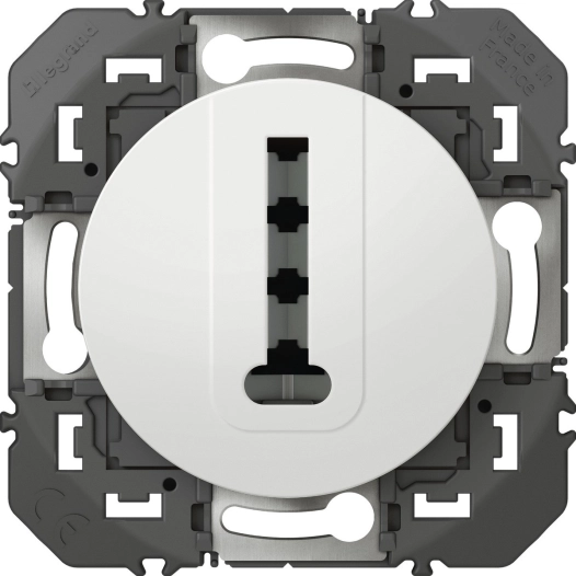 Les prises composables blanc dooxie prise téléphone 8 contacts en t