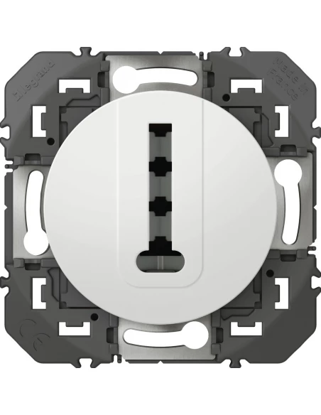 Les prises composables blanc dooxie prise téléphone 8 contacts en t