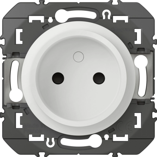 Les prises composables blanc dooxie prise 2p