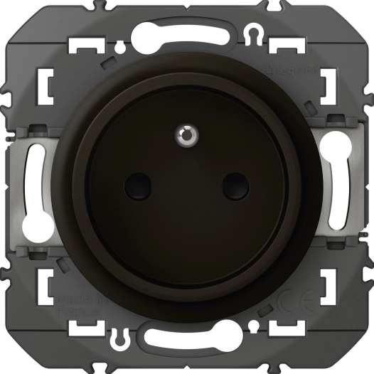 Les prises composables noir dooxie prise 2p+t