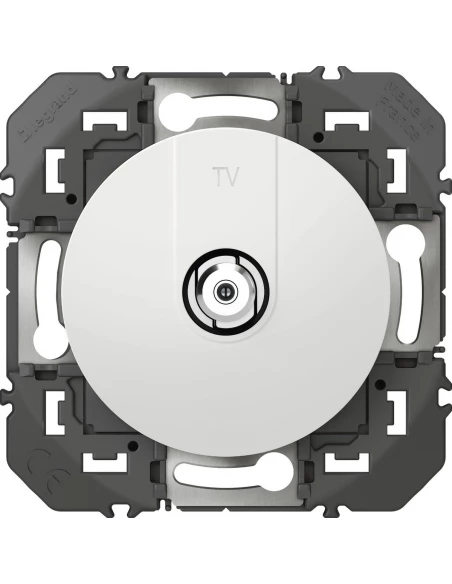 Les prises composables blanc dooxie prise tv type f