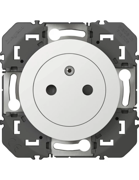 Prise de courant 2 P+T surface blanc Dooxie composable - LEGRAND