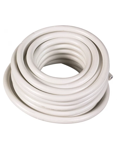Cable h05 vv-f 1,5 mm² 3g 1,5 mm² blanc l couronne 50 m