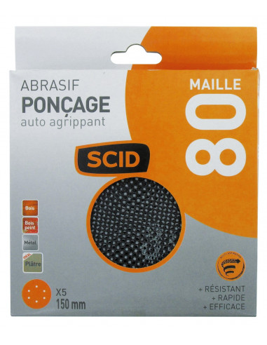 Disque Maille G80 D150mm SCID Abrasif maille anti-encrassement - SCID