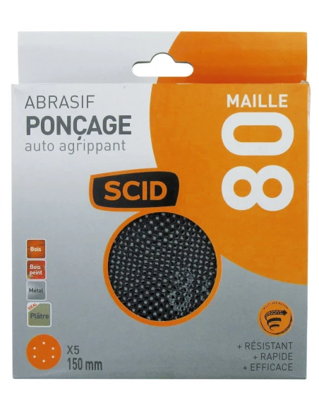 Disque auto-agrippant ø 150 mm 80 5