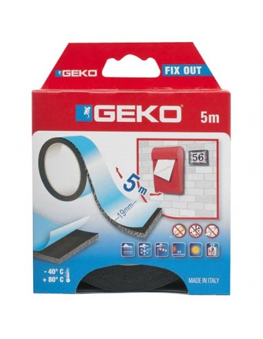 Adhésif Double Face Extérieur Fixation ultra-forte pour extérieur - GEKO