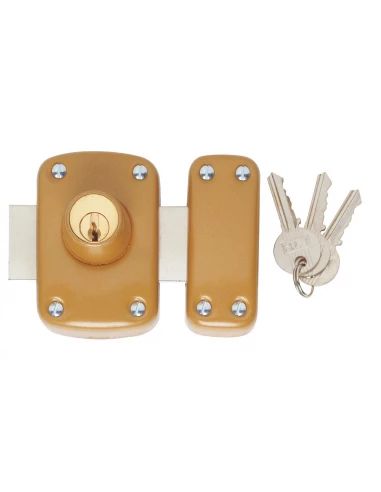 Verrou de sureté à cylindre double série mirage 60