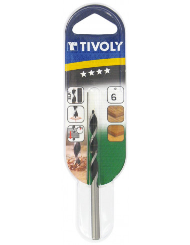 Mèche à bois TIVOLY 3 pointes Perçage précis bois industriel - TIVOLY