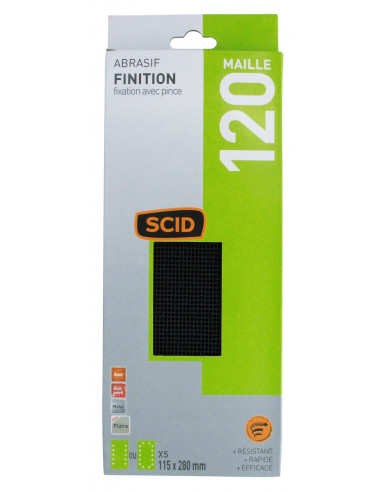 Patin Maille G120 SCID Ponçage polyvalent anti-encrassement - SCID