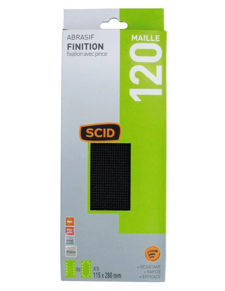 Patin fixation avec pince 115 x 280 mm 120 5