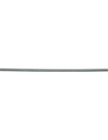 Cable acier gainé pvc bobine de 50 m - 4mm - CHAPUIS
