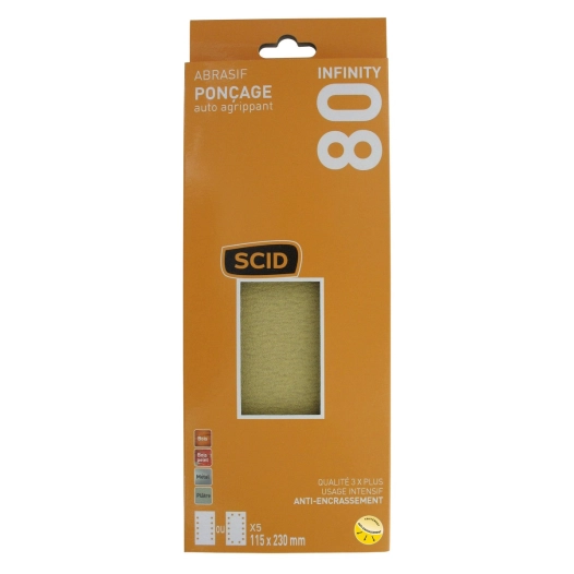 Patin auto-agrippant 115 x 230 mm 80 5