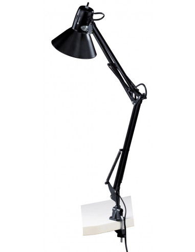 Lampe Architecte Firmo Eglo - E27 - Noir