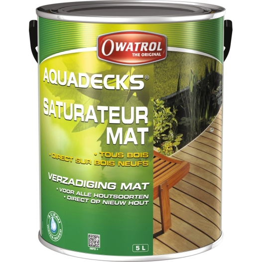 Aquadecks Saturateur 5 litres couleur miel - OWATROL
