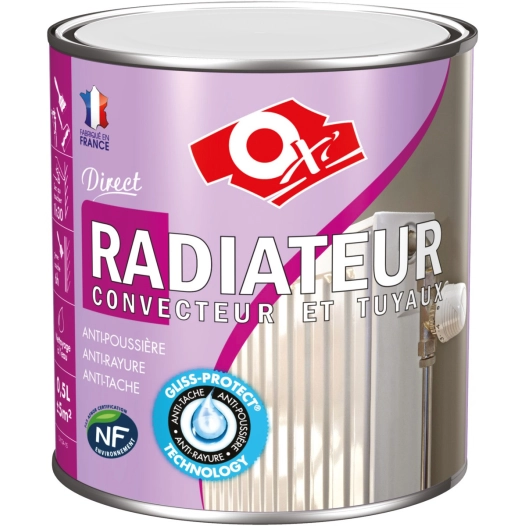 OXI Radiateur convecteur_0_5l_blanc_brillant - OXI