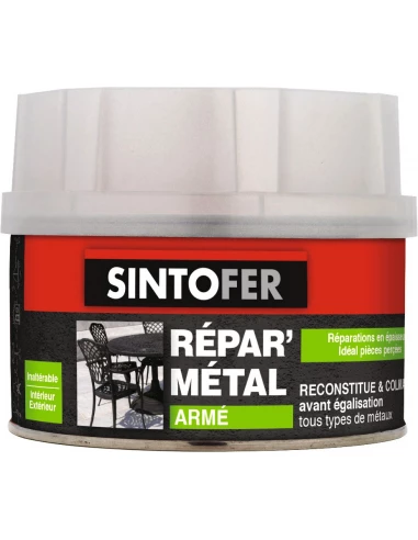 Répar' métal armé sintofer boîte 500 ml