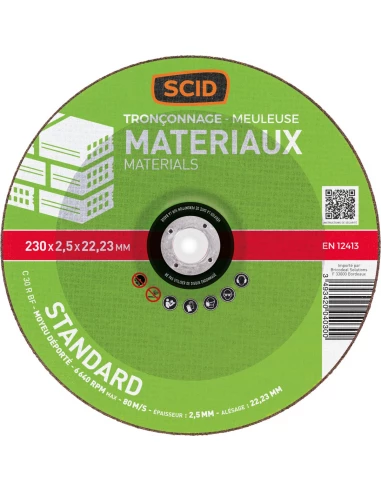 Disque à tronçonner usage courant matériaux ø (mm) 230