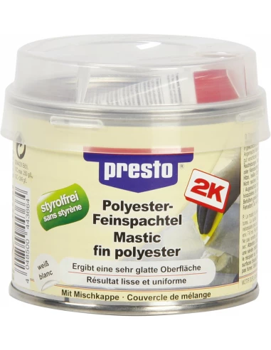 Mastic polyester fin souple bg 250 g