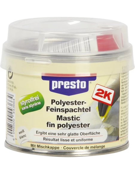 Mastic polyester fin souple bg 250 g