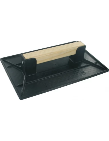 Taloche plastique noire rectangulaire 26 x 42cm - OUTIBAT
