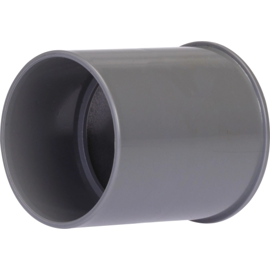 Manchon PVC avec butée intérieure femelle/femelle 32mm
