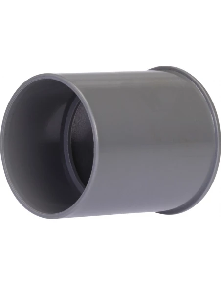 Manchon PVC avec butée intérieure femelle/femelle 32mm
