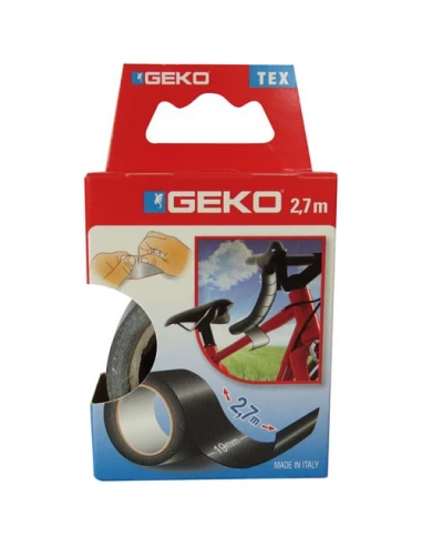 Adhésif tissu plastifié - 19 mm x 2 7 m - noir