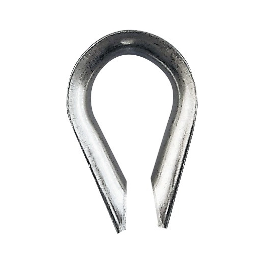 Cosse coeur gorge 11mm - 1 pièce - CHAPUIS