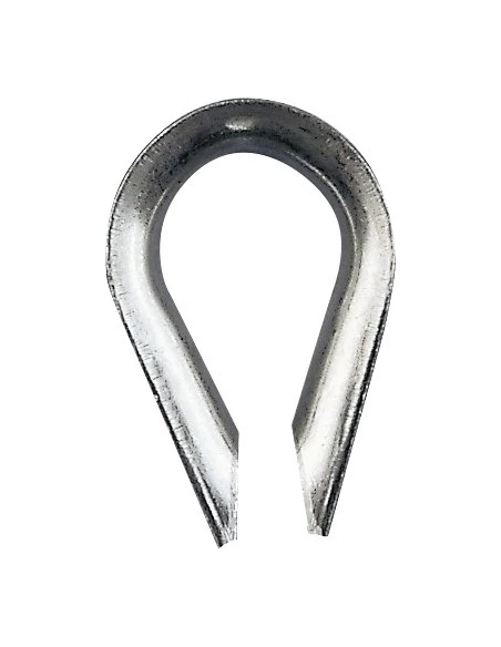 Cosse coeur gorge 11mm - 1 pièce - CHAPUIS