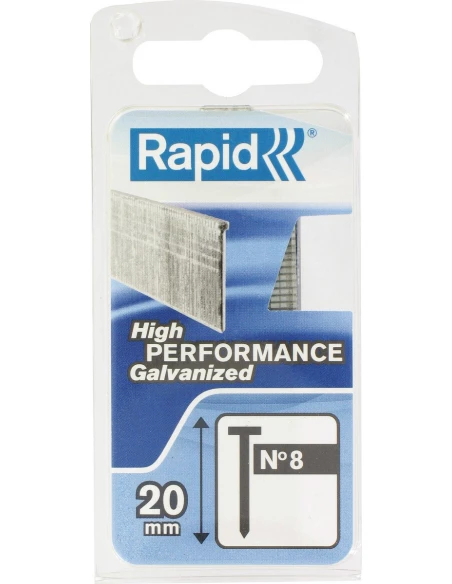 Blister 750 Clous Nº 8 20mm 40109534 – Rapid