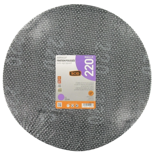 Disque auto-agrippant ø 225 mm 220 3