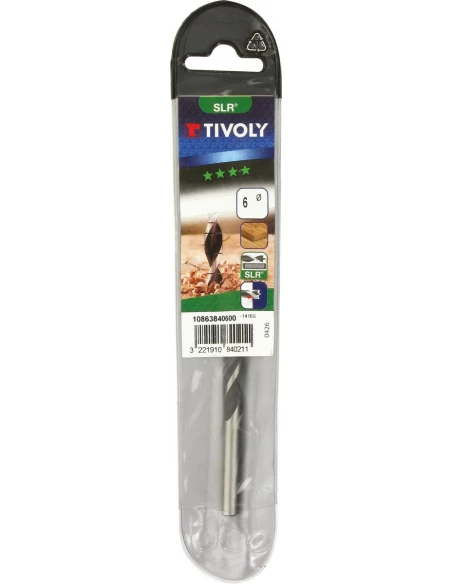 Mèche à bois industrie graduée slr trois pointes 1 6 93