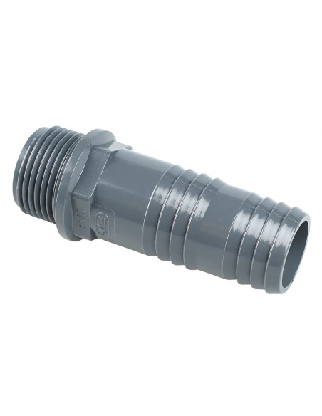 Embout cannelé male 15x21 605pvc