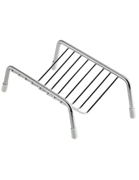 Porte-savon clipper chromé 10x7x3.5cm - GELCO DESIGN