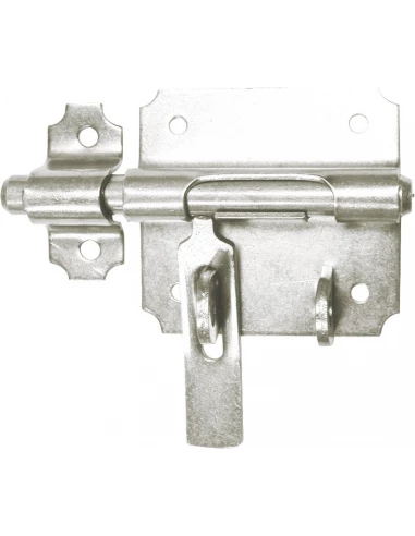 Verrou de box avec porte cadenas d 10mm - Jardinier massard