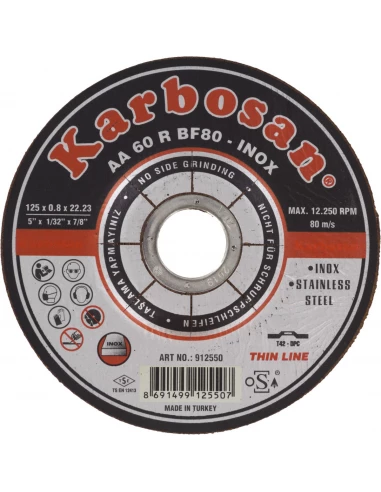 Disque à tronçonner acier et inox 125mm