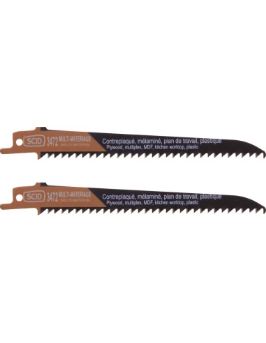 Lame de scie sabre classique bois et plastique 150 4,2 mm