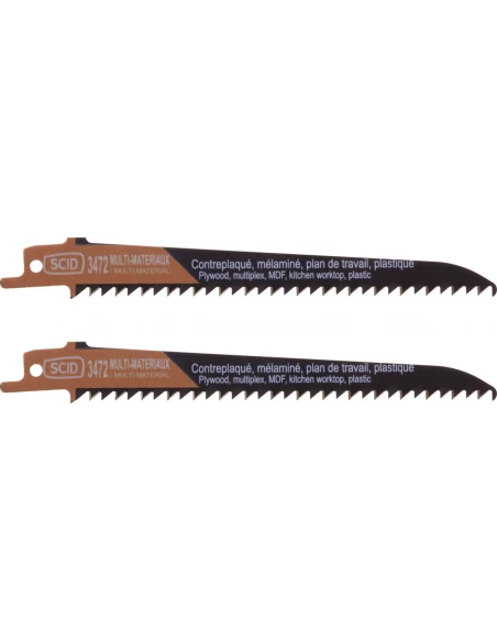 Lame de scie sabre classique bois et plastique 150 4,2 mm