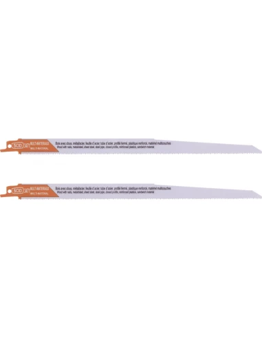 Lame de scie sabre classique bois et matériaux 300 1,8 - 2,5 mm