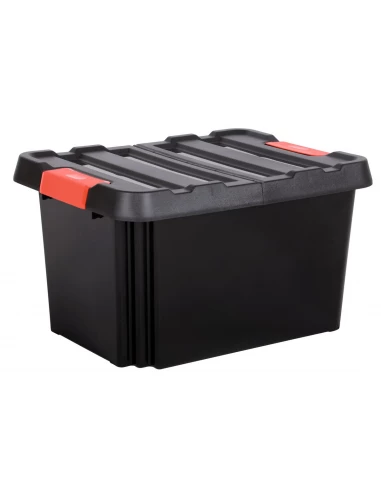 Bac de rangement avec couvercle stock'r 64,8 x 49,6 x 38,3 85