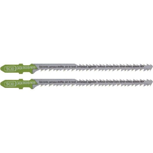 Lame de scie sauteuse bois accroche en t 115 2,2 - 3,2 mm
