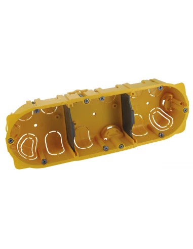 Boite cloison sèche 3 postes 40mm - LEGRAND