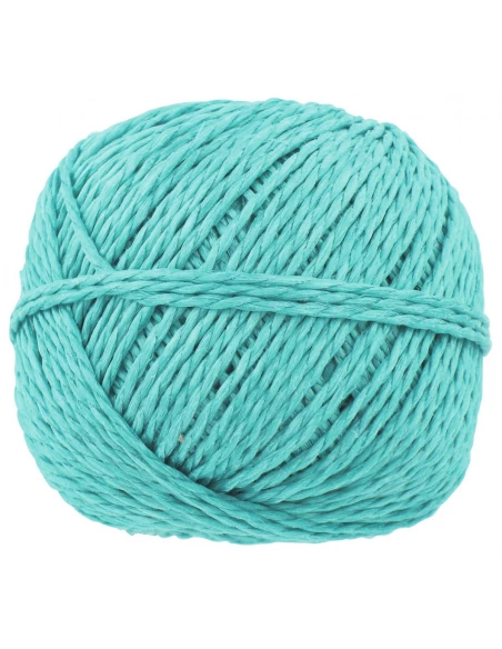 Ficelle polypropylène verte diamêtre 2,5mm x 30m - résistance 60 kg