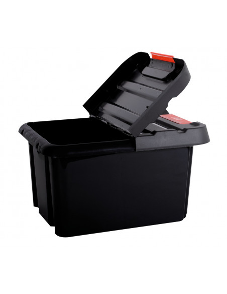 Bac de rangement avec couvercle stock'r 53,7 x 44,5 x 32,8 58