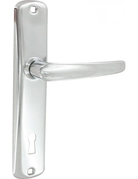 Ensemble zamack chromé blois clé l