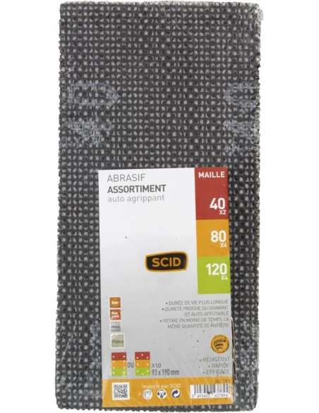 Patin auto-agrippant 93 x 190 mm 40 x 2 / 80 x 4 / 120 x 4 10
