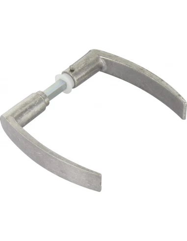 Béquille double en aluminium v serrure à larder 7